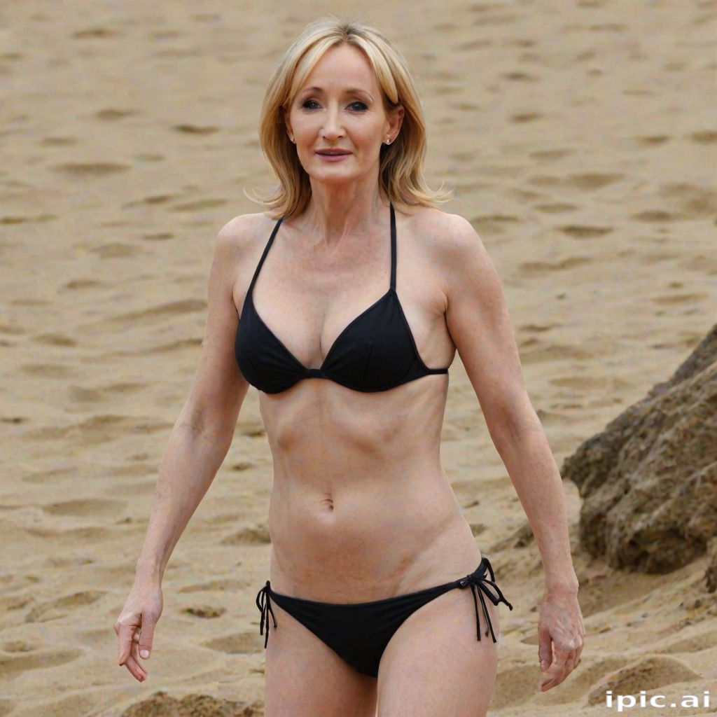 jk rowling bikini
