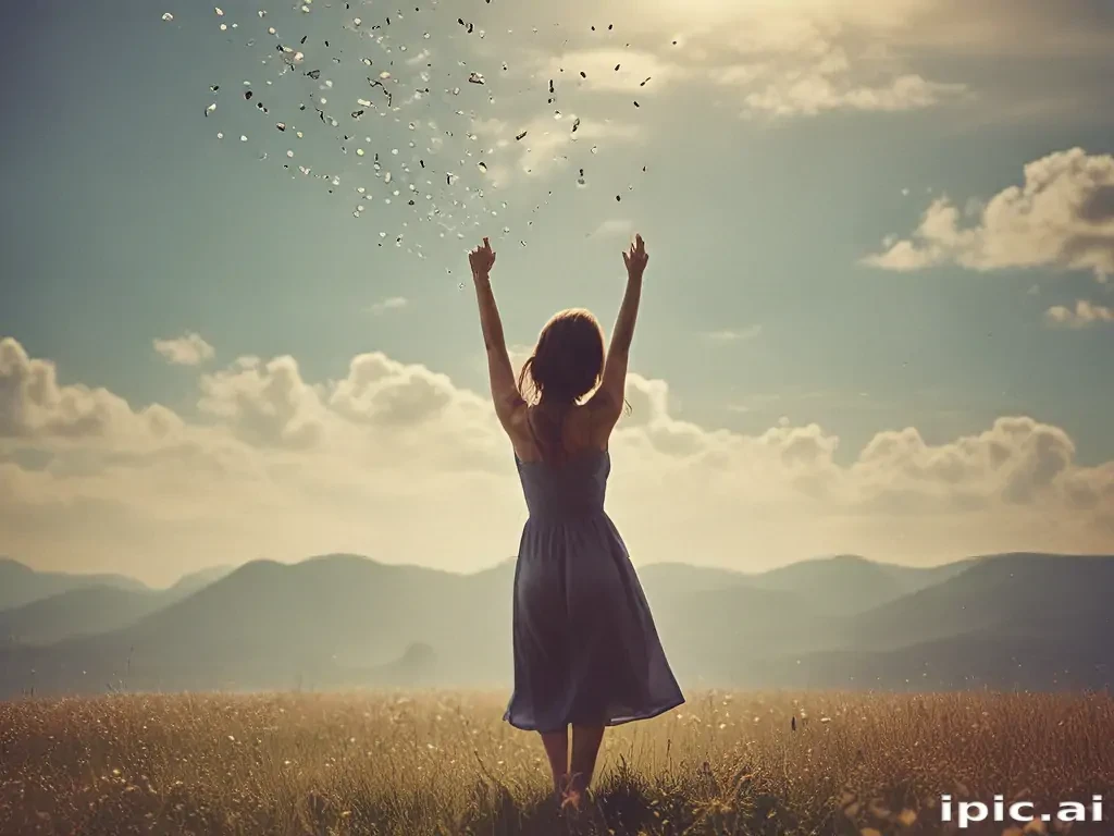 letting go images