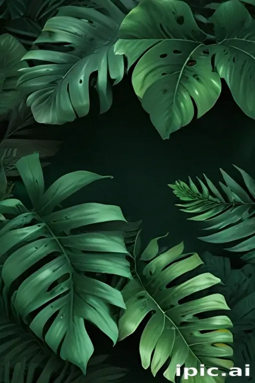 aesthetic green background