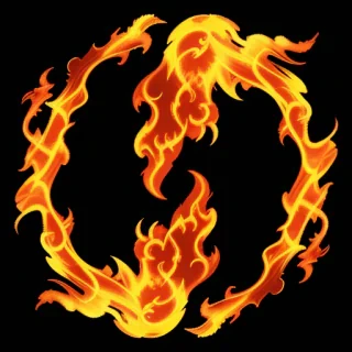 flames transparent background
