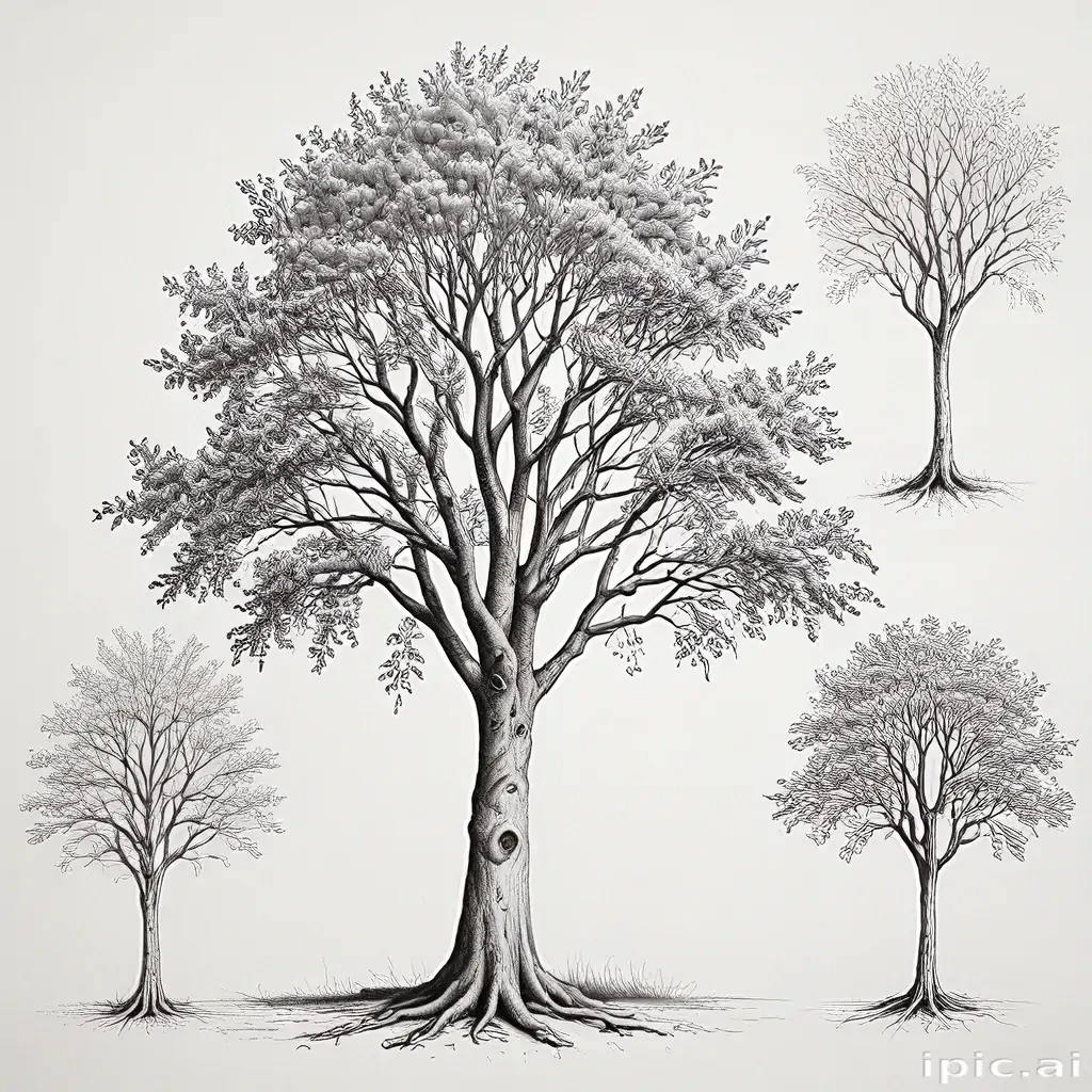 images of trees for drawing