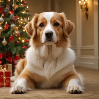 dog pictures christmas