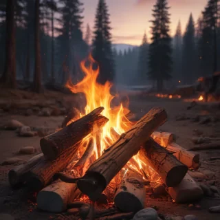 camp fire png