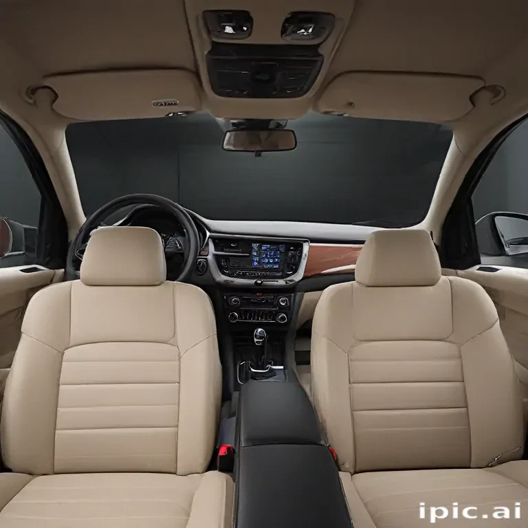 inside car background