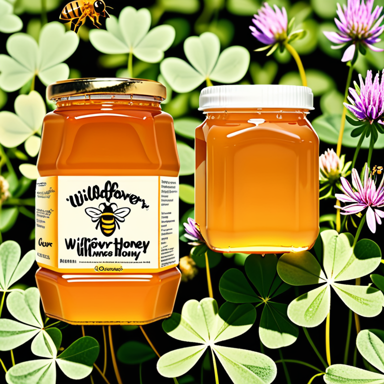 clover honey vs wildflower honey