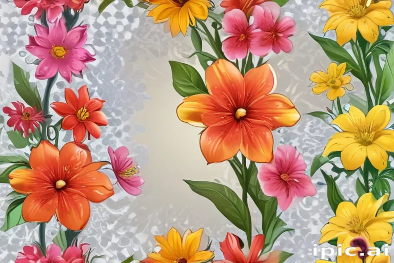 flower cartoon png