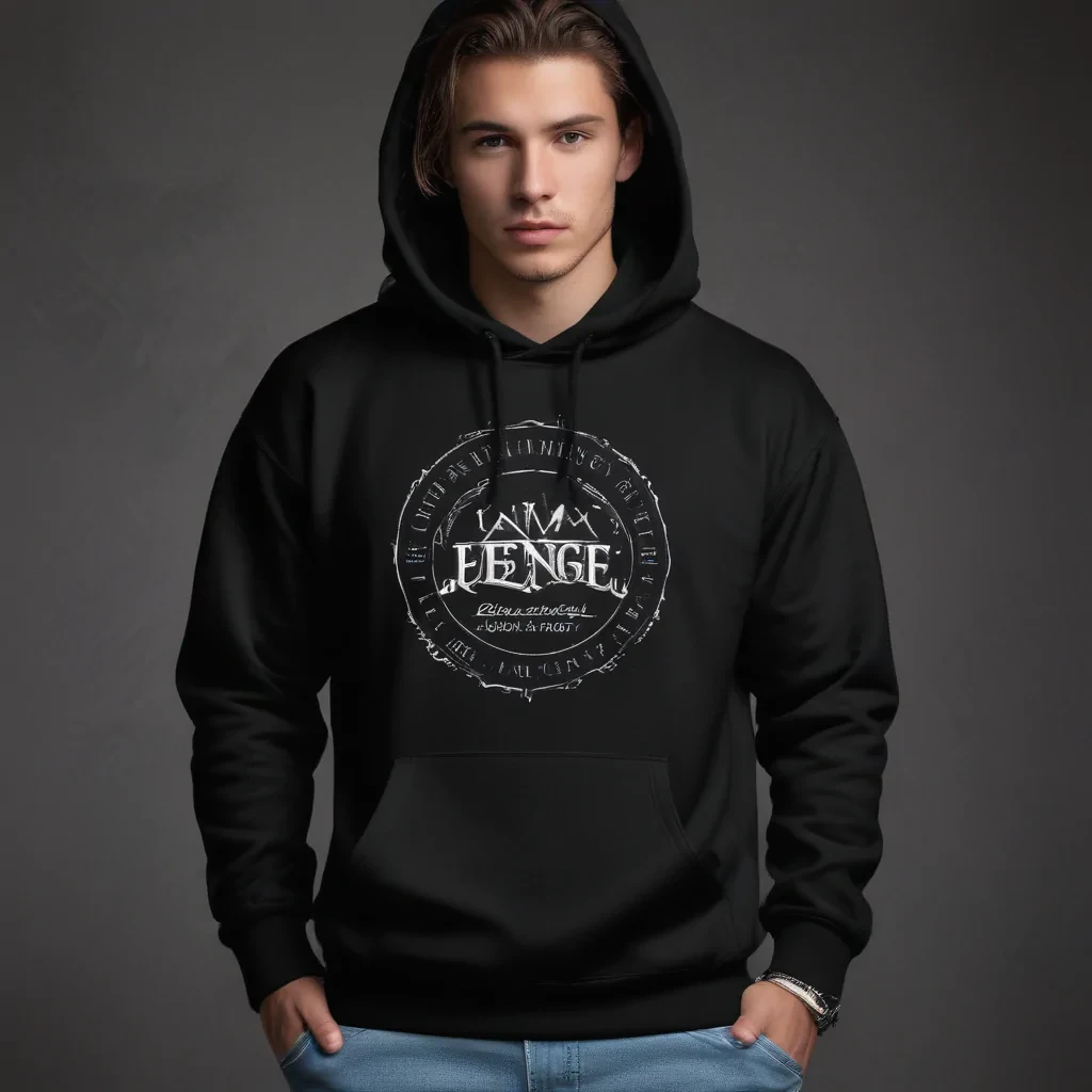 black hoodie mockup png