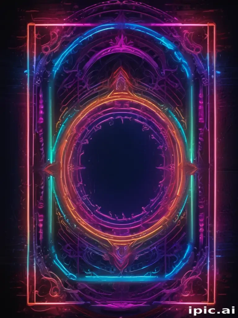 neon colorful background