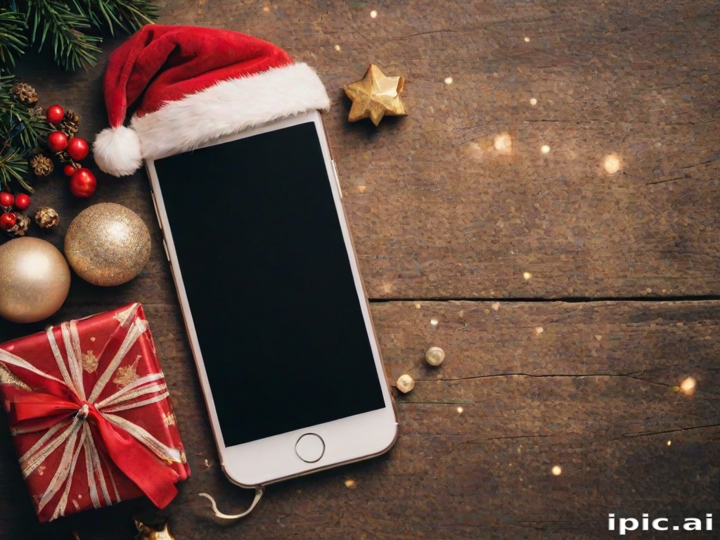christmas phone background