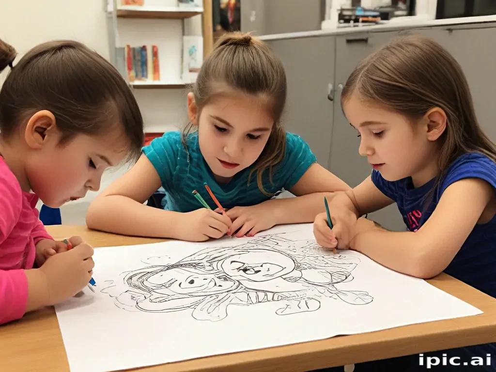 kids drawing