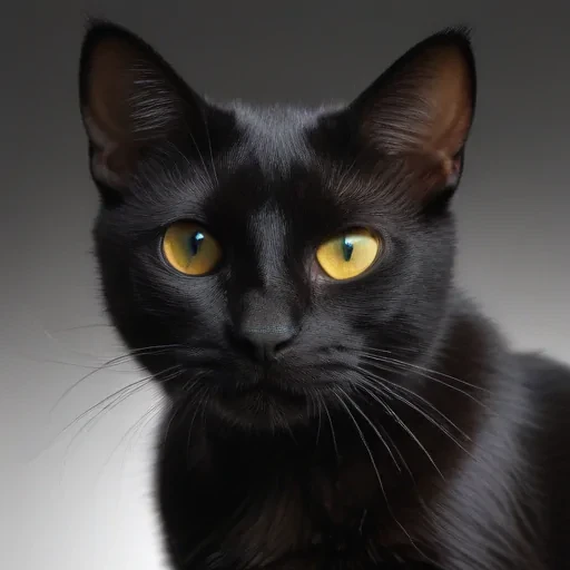 black cat png