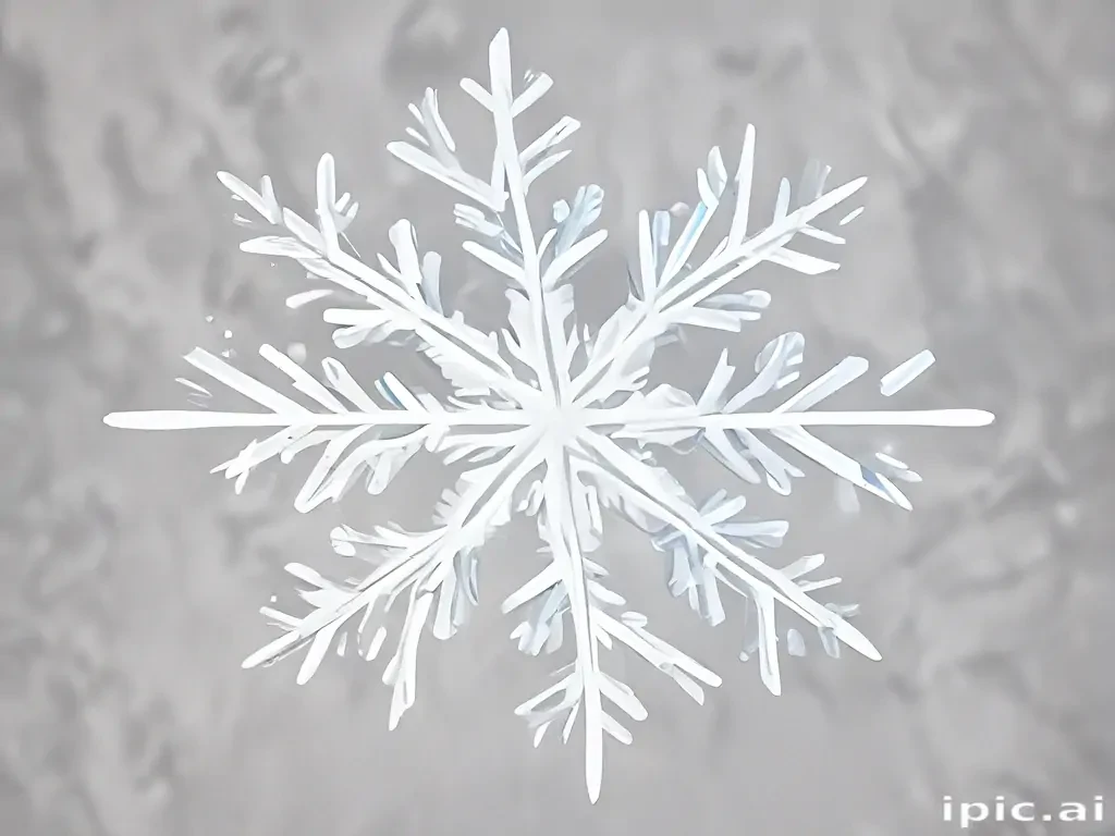 snowflake clipart with transparent background