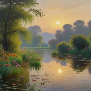 claude monet wallpaper