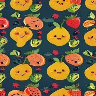 cute fruit backgrounds