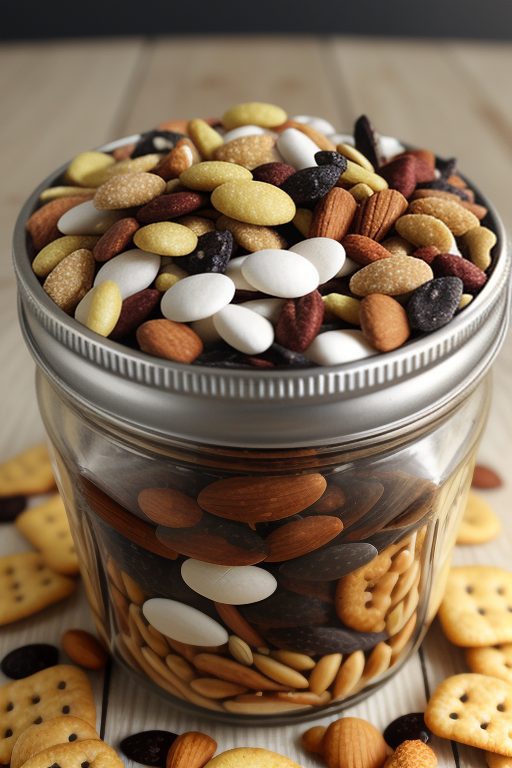 sweet and salty trail mix