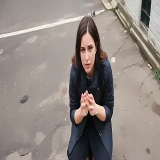 begging