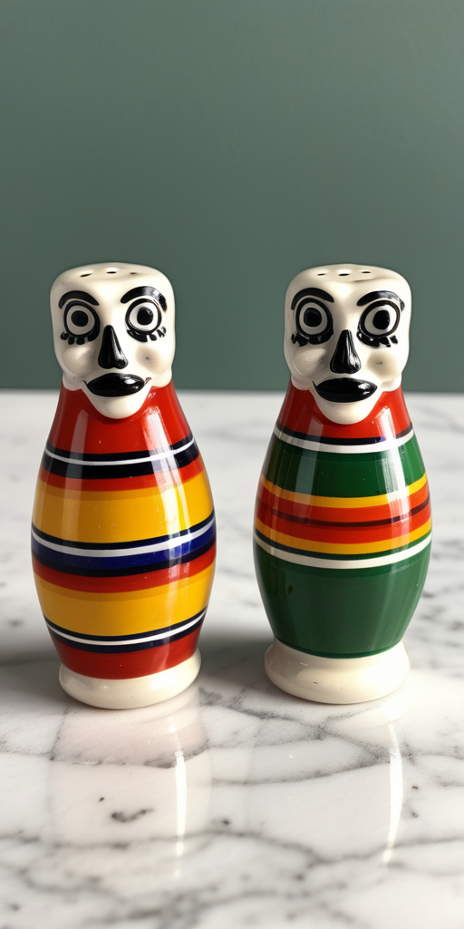 mexican salt and pepper shakers