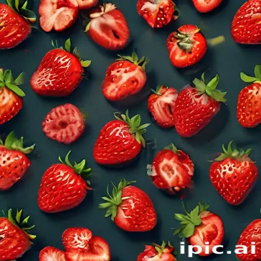 strawberry wallpaper iphone