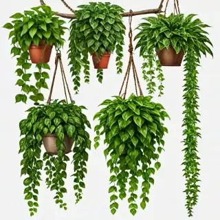 hanging plants png