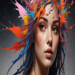 paint splatter transparent
