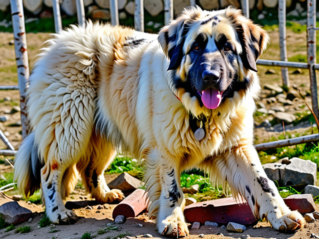 romanian mioritic shepherd dog