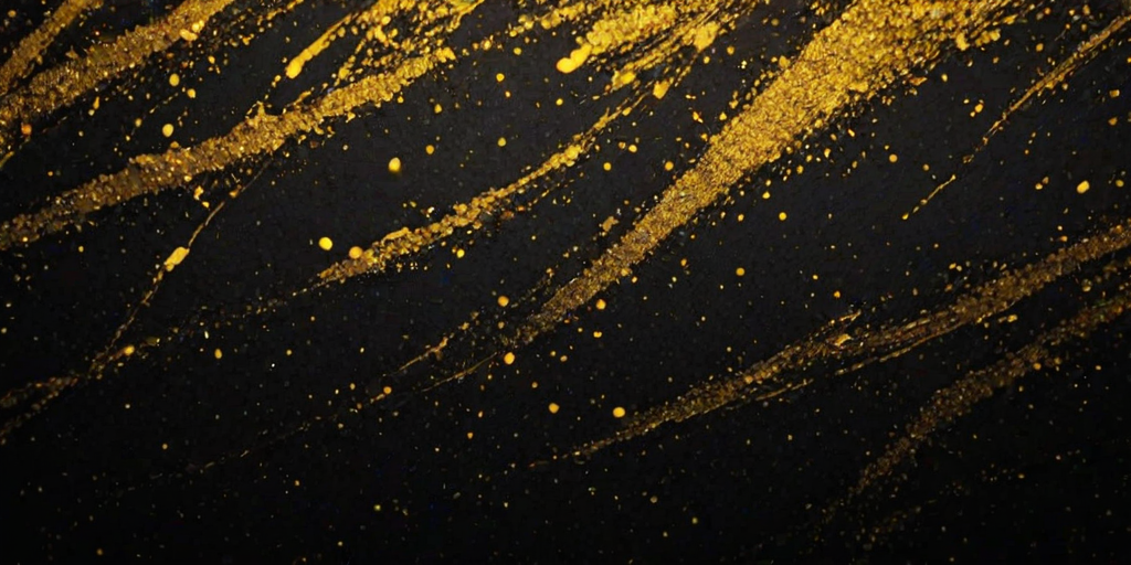 gold black background