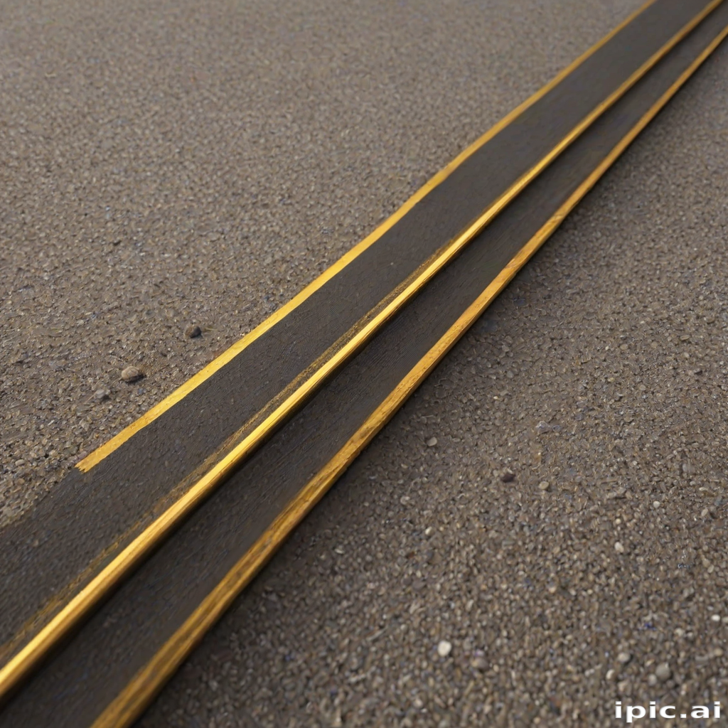 gold line png