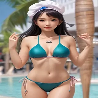 bikini girls ai