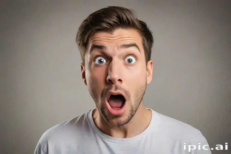 shocked man