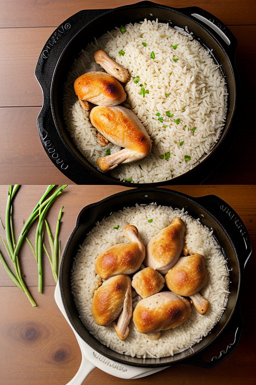 chicken and rice dutch oven