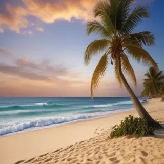 christmas beach wallpaper