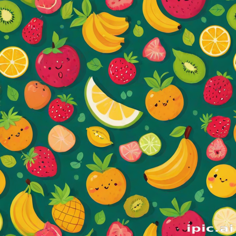 cute fruit backgrounds