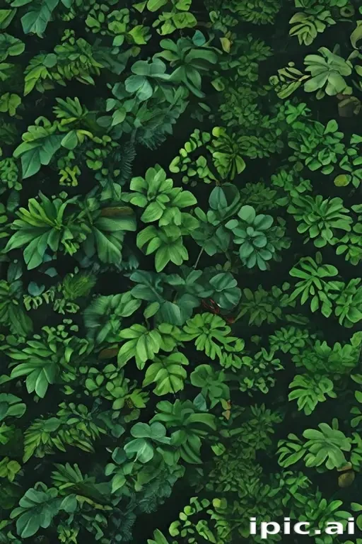 greenery background aesthetic
