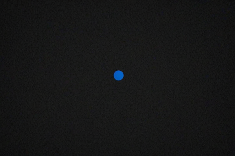 black background blue