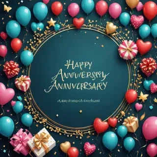 happy anniversary background