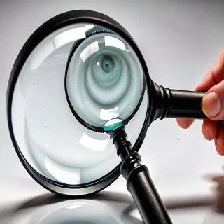 magnifying glass
