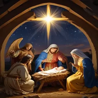 merry christmas nativity images free