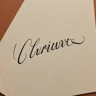 cursive laura