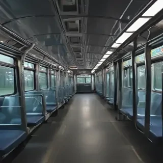 train transparent