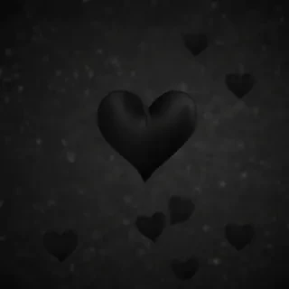 black heart background