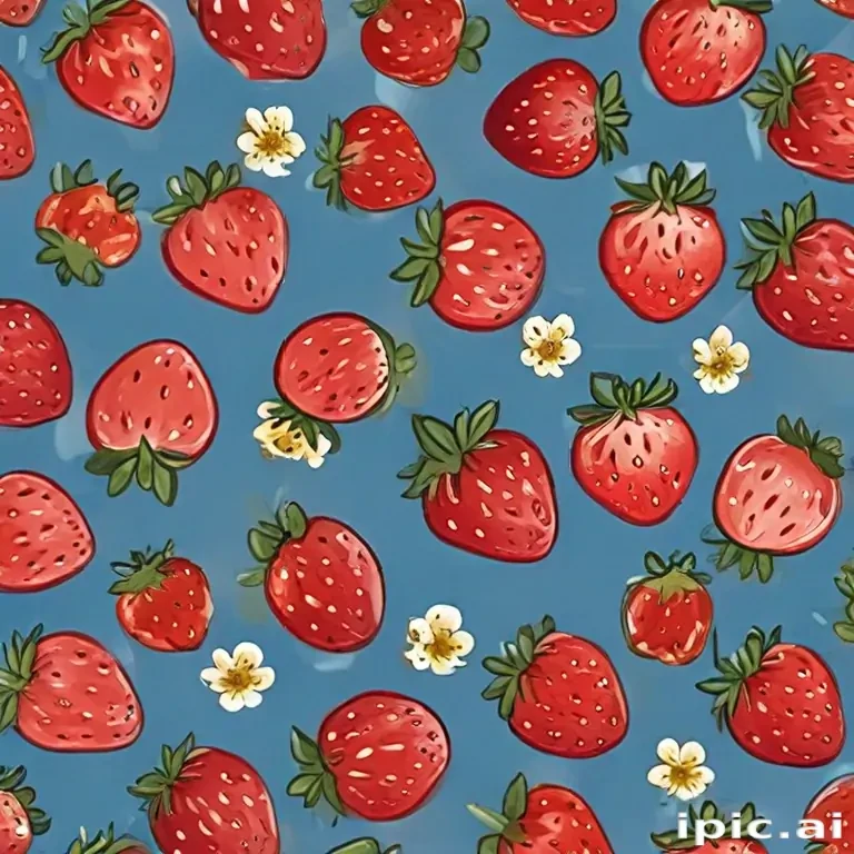strawberry cute wallpaper