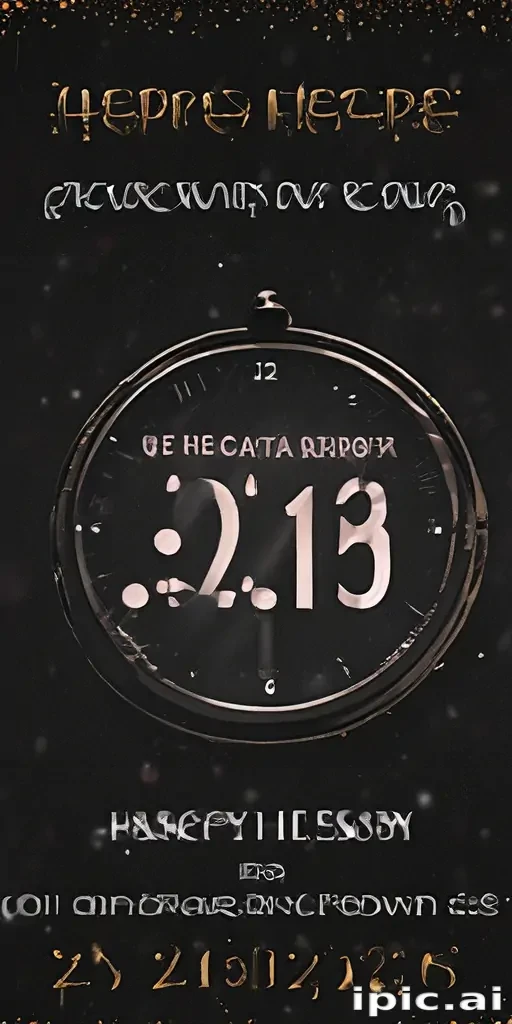 new year countdown