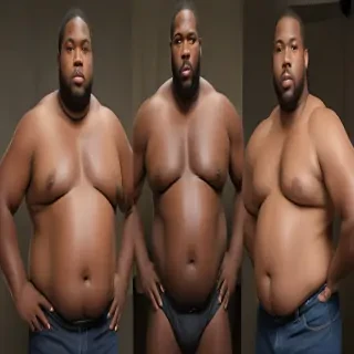 big black fat men