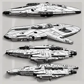 millennium falcon clip art