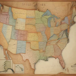 united states map with state names