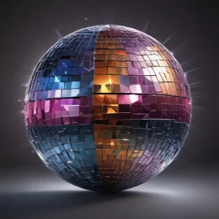 disco ball png transparent