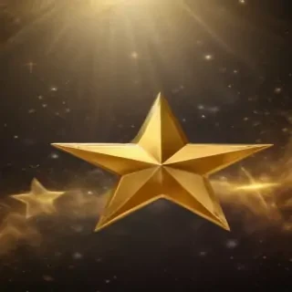 gold star background