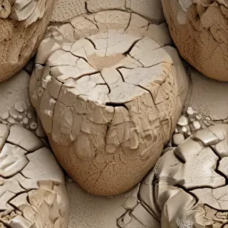cracking texture