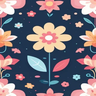 cartoon flower png