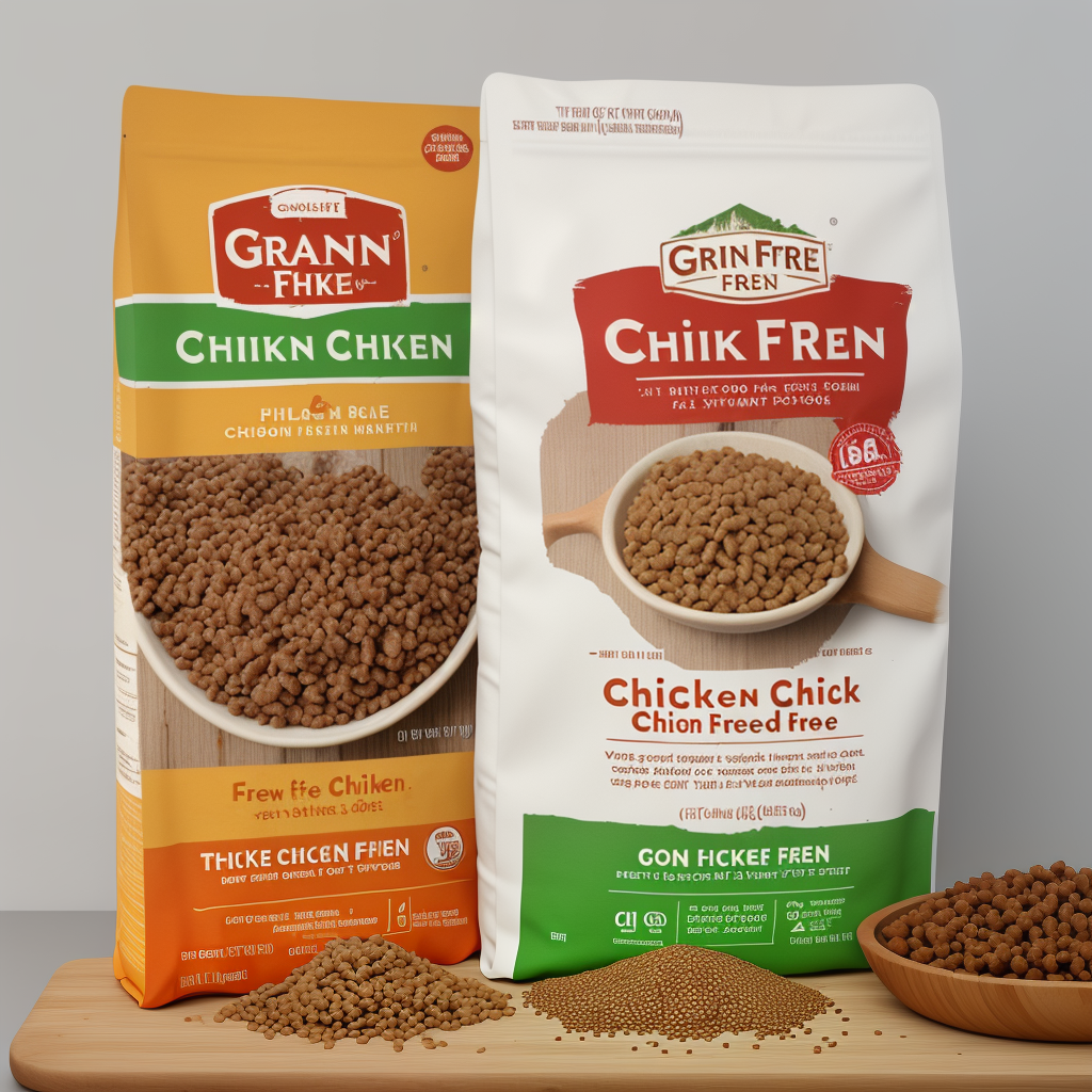 grain free chicken dog food